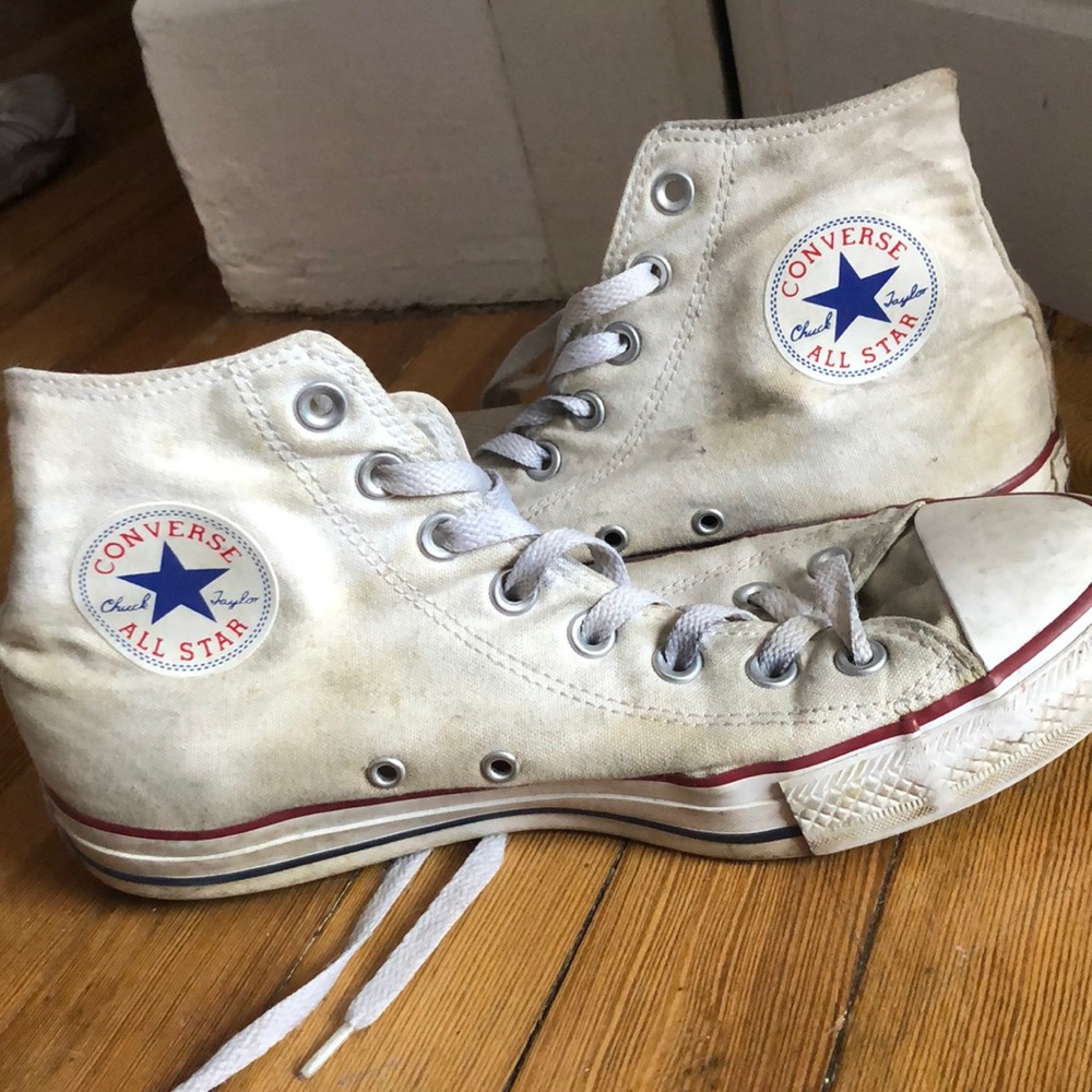 White high top converse
